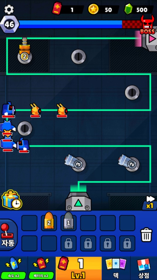 #5. Merge Guns!: Line Defense (iOS) 由: Gameberry Studio Inc