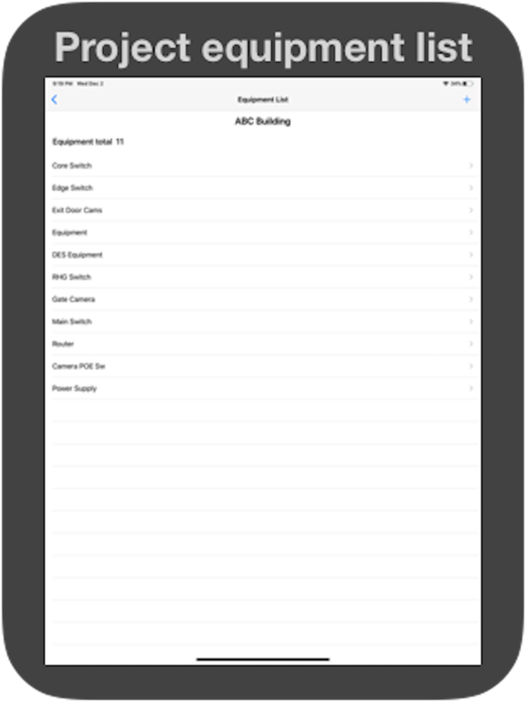 Screenshot #5 pour Equiplist