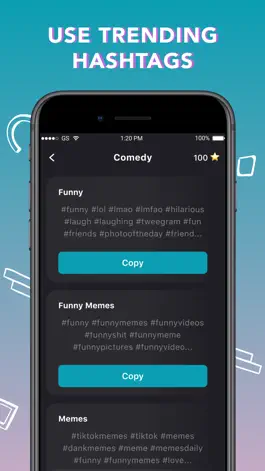 Game screenshot Tik Tags for Followers & Likes hack