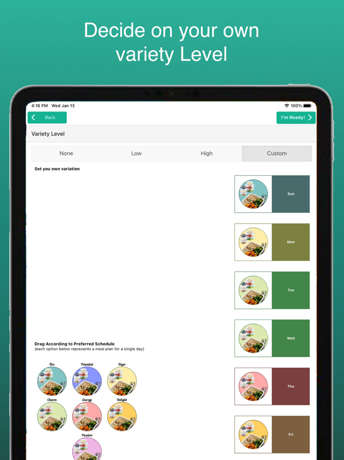 Fitness Meal Planner