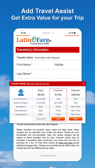 LatinOFare Screenshot