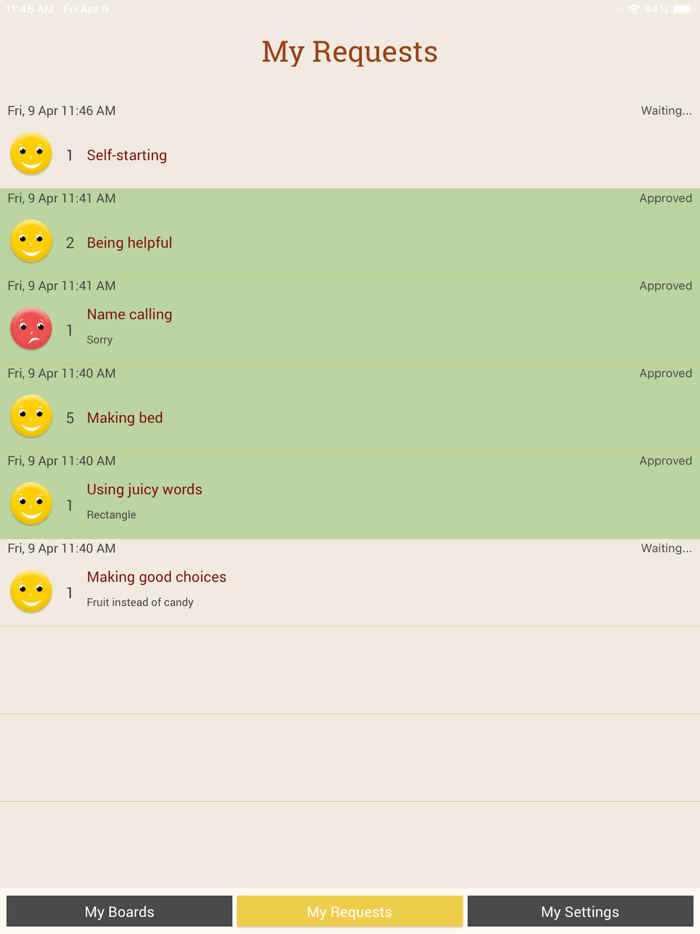 Smiles and Frowns - Kids View