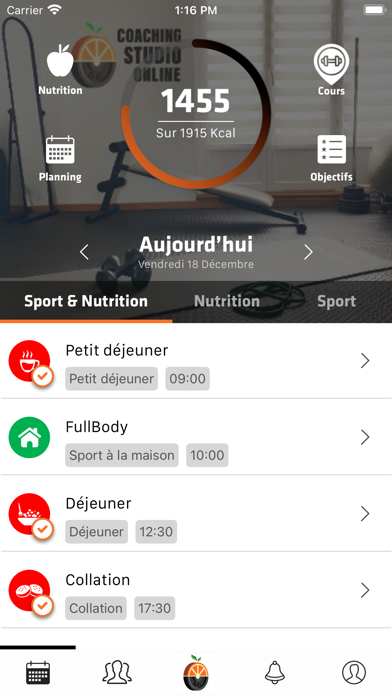 Coaching Studio Online Screenshot