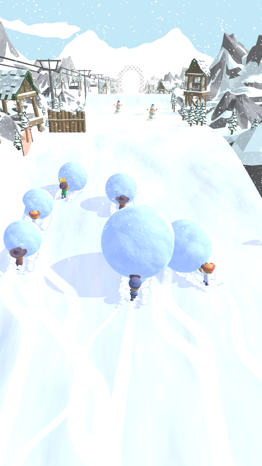 #9. Snow Run! (iOS) 由: Mood Games OU