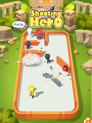 Screenshot 1 Shooting Hero: Sniper Robots iphone