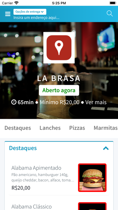 Delivery Sgobi Restaurante Screenshot