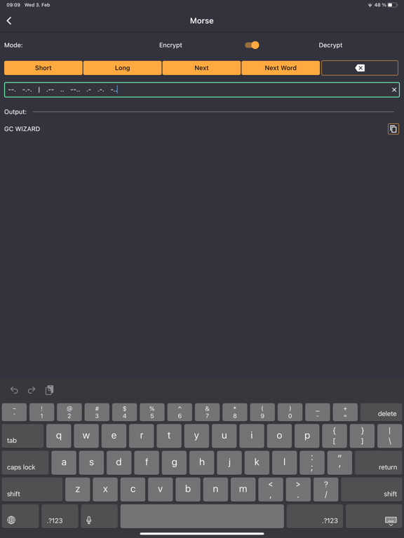 GC Wizard iPad screenshot 4 - Reference app