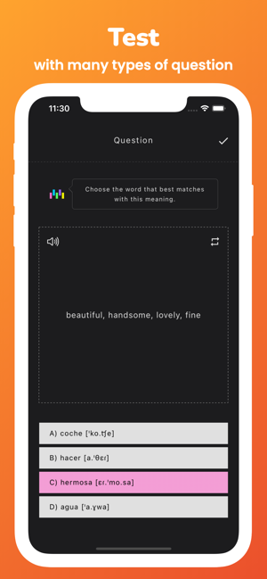 ‎Memorize: Learn Spanish Words Screenshot