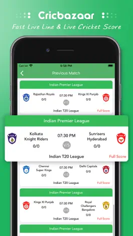 Game screenshot Cricbazaar -Cricket Live Score hack