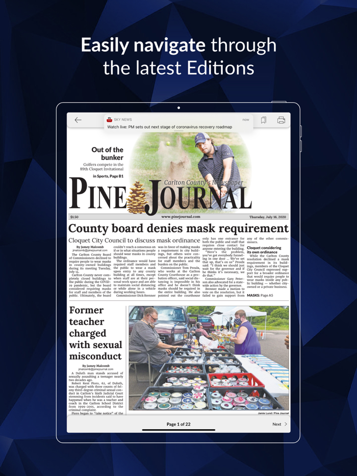 Cloquet Pine Journal E-paper