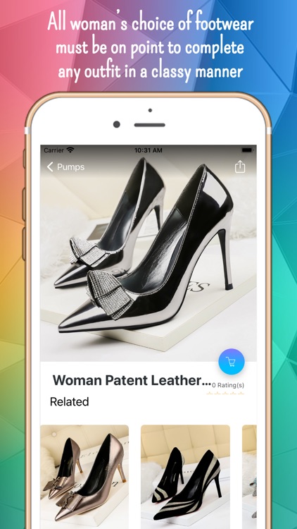 Fashion women's shoes shop