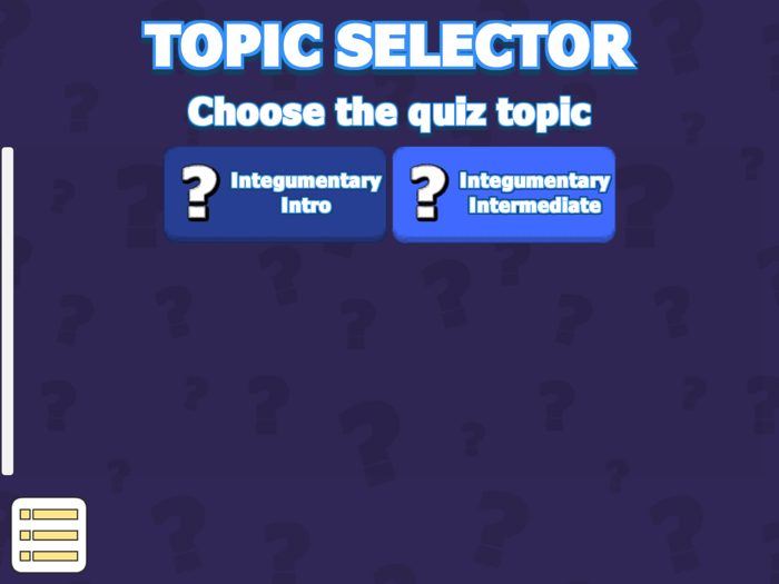 Integumentary Sys Skin Quiz