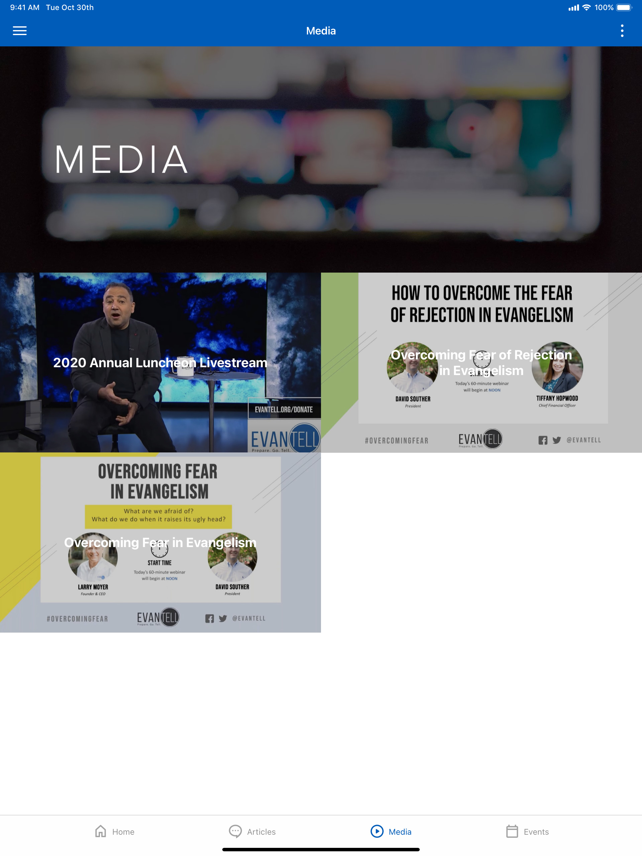 Evantell Evangelism screenshot 5
