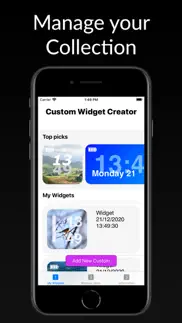 custom widget creator iphone screenshot 3
