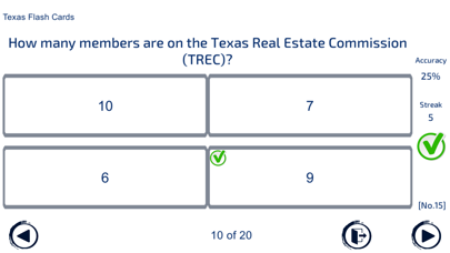 Texas Real Estate Exam Prep Screenshot
