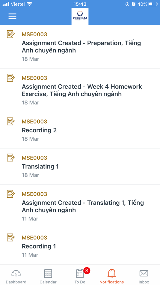 #6. Phenikaa University (iOS) 由: PHX SMART SCHOOL SOLUTIONS JOINT STOCK COMPANY