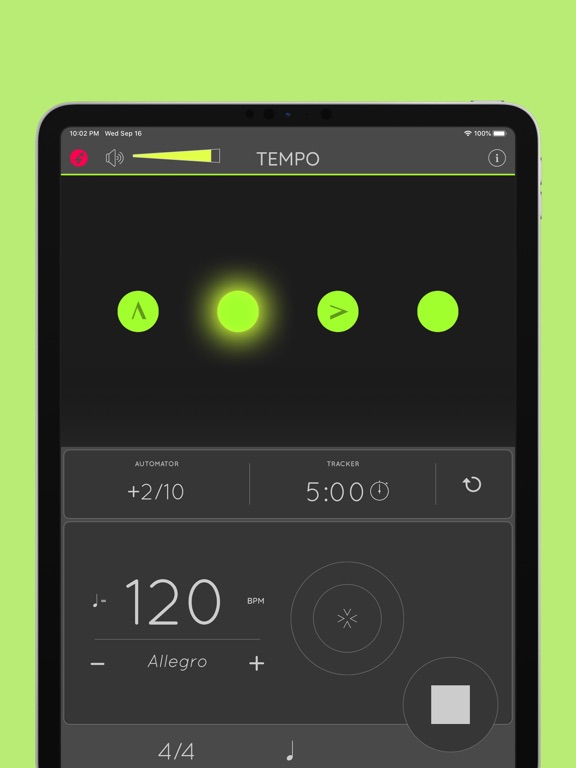 Screenshot #4 pour Mètronome: Tempo Lite