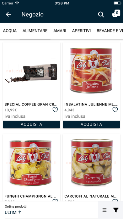 Natuzzi distribuzione Screenshot