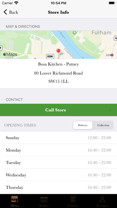 Bosa Kitchen Screenshot