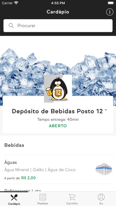 Bebidas Posto 12 Screenshot