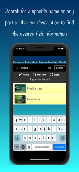 Game screenshot Florida Freshwater Game Fish hack