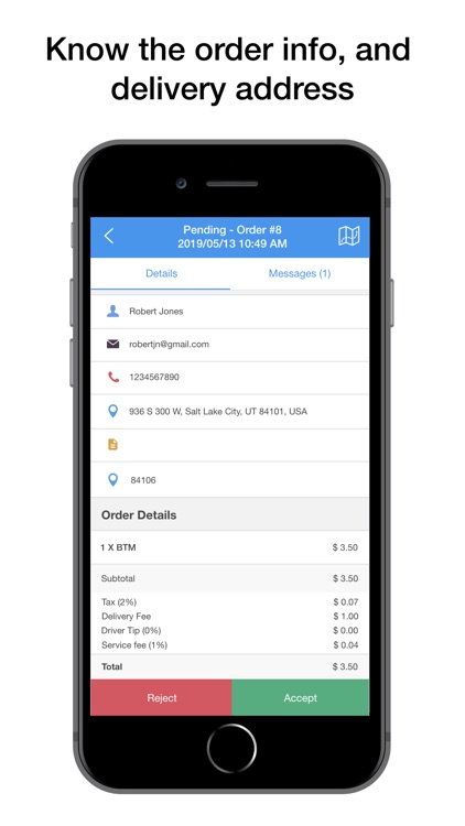 Order Ready Delivery