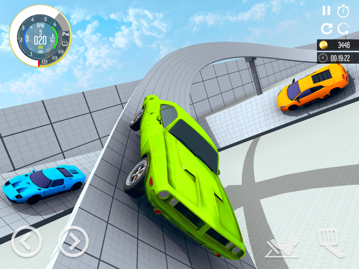 Beam Drive Car Crash Simulator