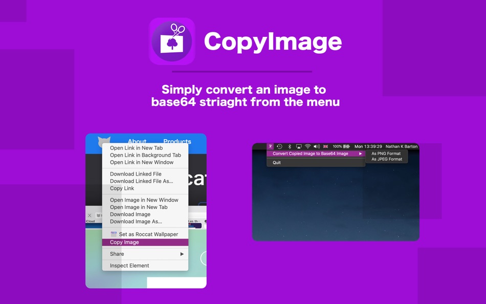 CopyImage - Image to Base64 - 1.4 - (macOS)