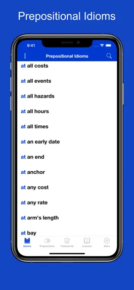 Game screenshot English Prepositional Idioms mod apk