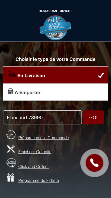 Screenshot #1 pour Pizza Del Mamma