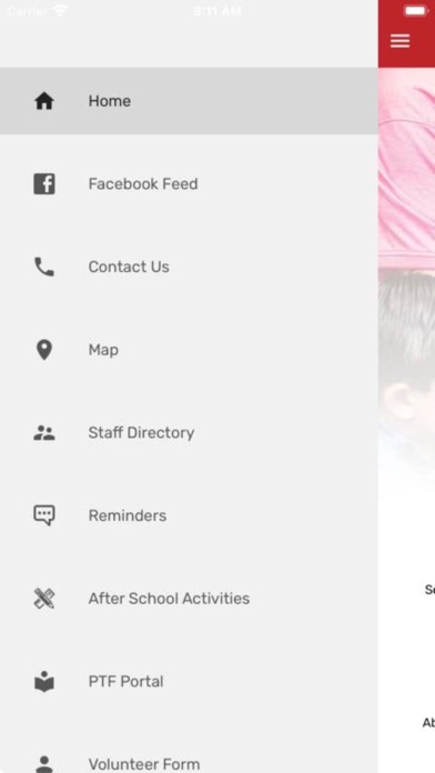 Casas Christian School. Screenshot