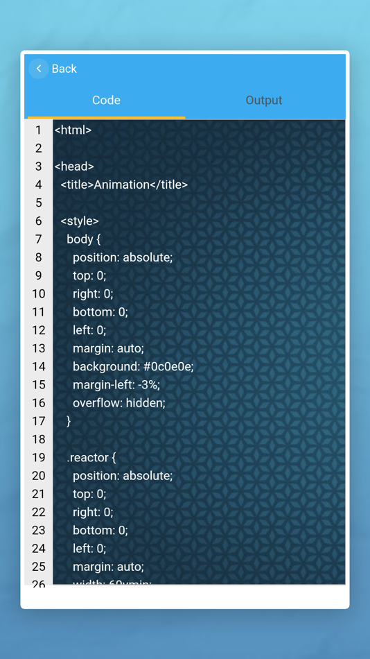 HTML Editor Code Play - 3.8 - (iOS)