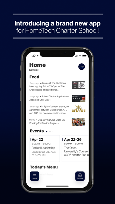 HomeTech Charter School CA Screenshot