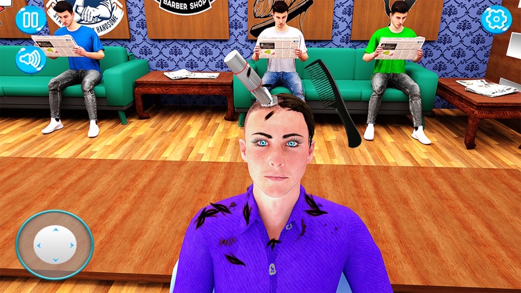 Barber Shop 3D Hair Cut Saloon screenshot-4