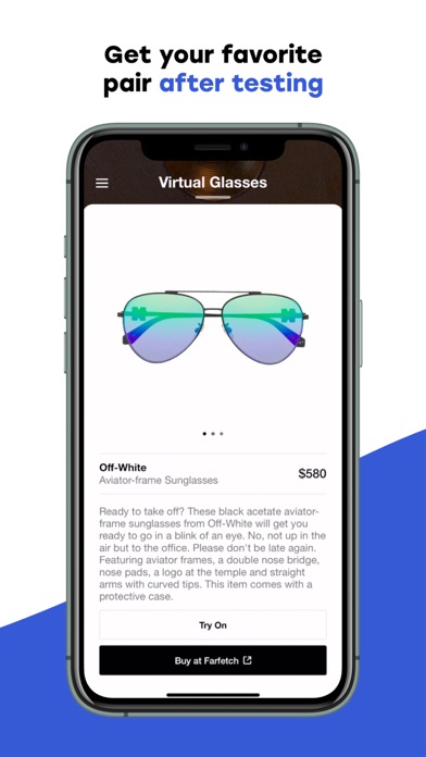 Screenshot #3 pour VirtualGlasses: Try On Eyewear