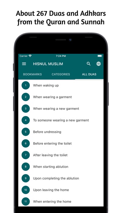 Hisnul Muslim / Dua & Dhikr Screenshot