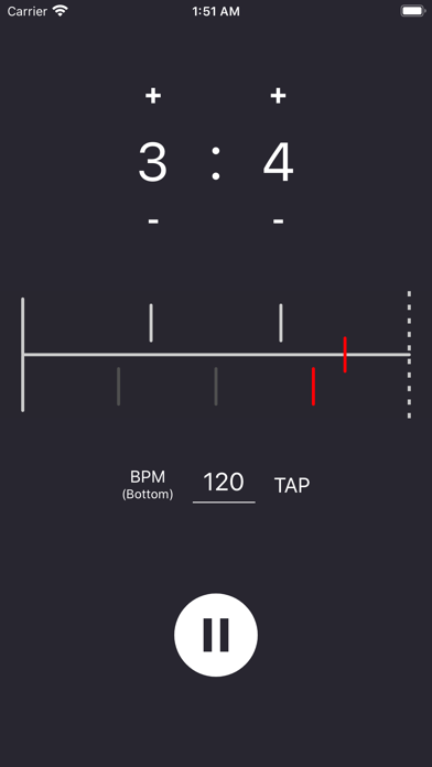 Polyrhythm - Poly Metronome Screenshot