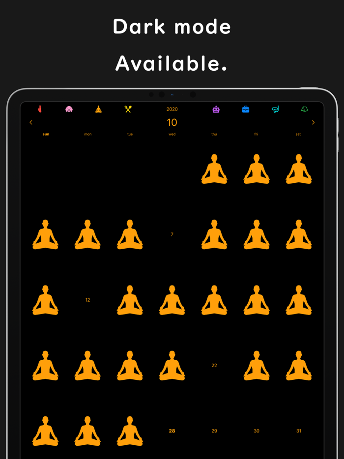 Habit8 Simple Habit Calendar