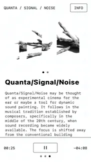 quanta / signal / noise iphone screenshot 2