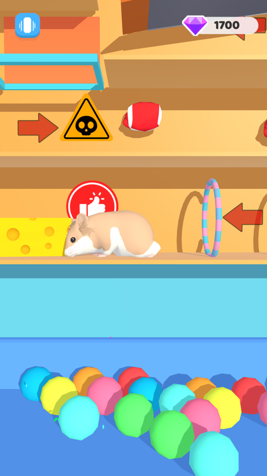 #4. Hamster Maze Run (iOS) Podle: 庆龙 刘
