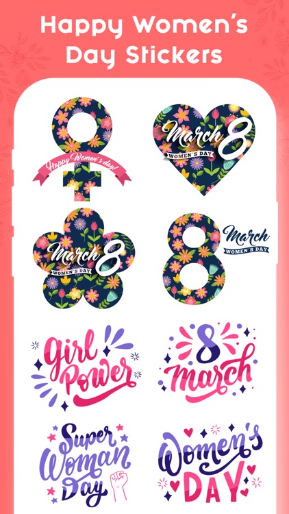 Women's Day Stickers!!