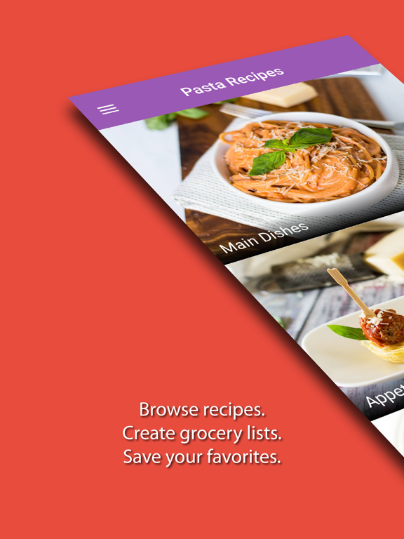 Screenshot #4 pour Pasta Recipes & Meals
