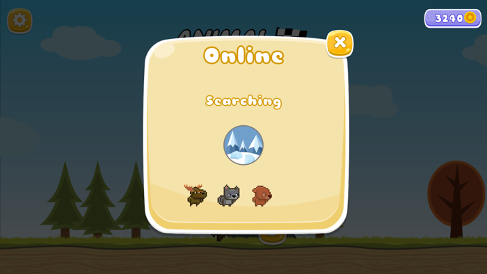 Animal Racing - 4 Players