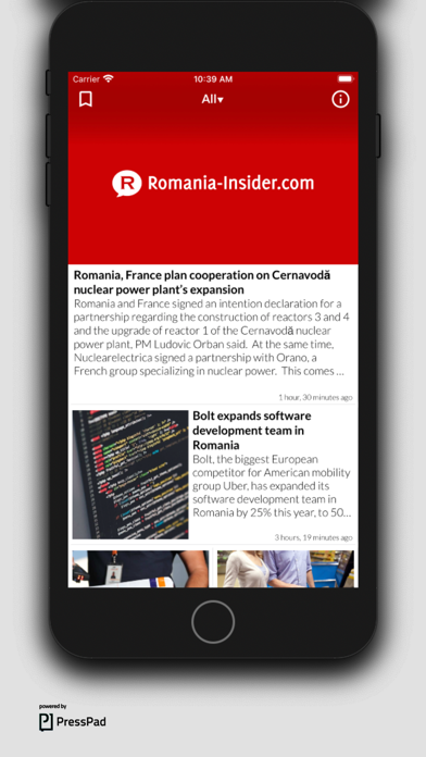 Romania Insider daily news Screenshot