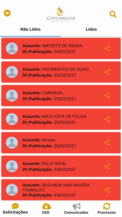 Contabilizar Contabilidade Screenshot