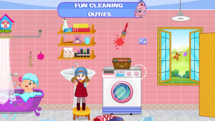 Pretend Play Doll House screenshot-5