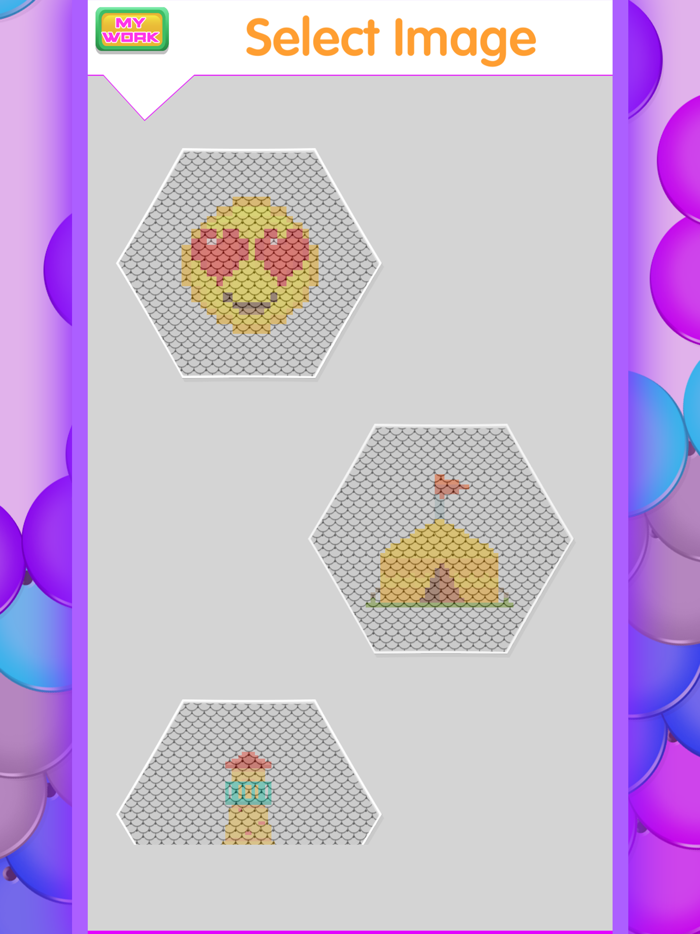 Sequin Sim - Colors by Number