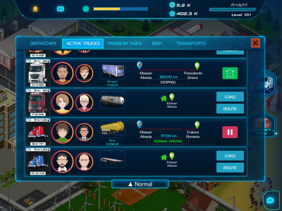 Screenshot #6 pour Virtual Truck Manager 2 Tycoon