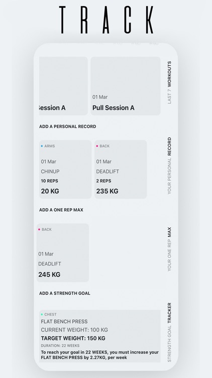 PRYM: Track & Analyse Workouts