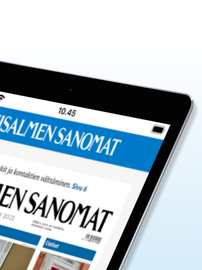 Iisalmen Sanomat päivän lehti